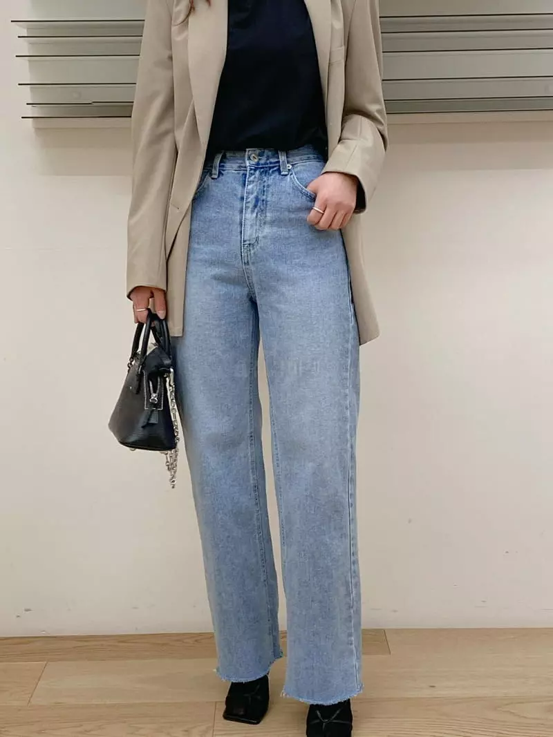 Very - Korean Women Fashion - #momslook - Ov Deggi Jeans - 5
