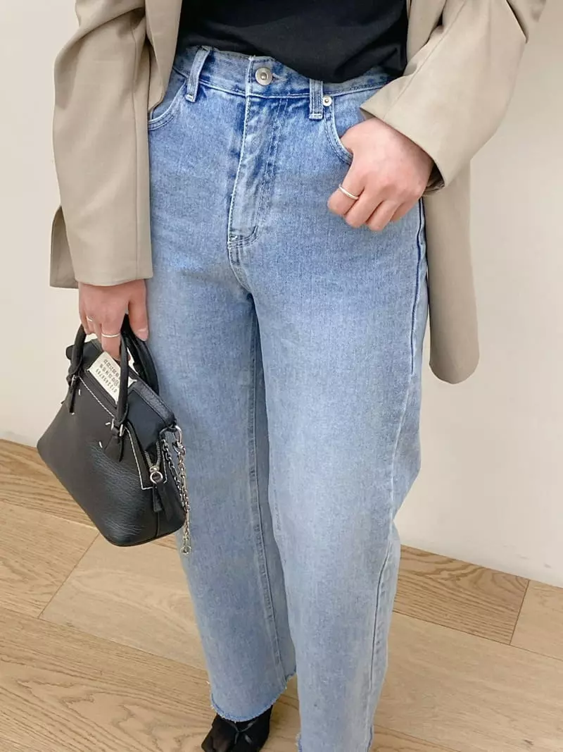 Very - Korean Women Fashion - #momslook - Ov Deggi Jeans - 7