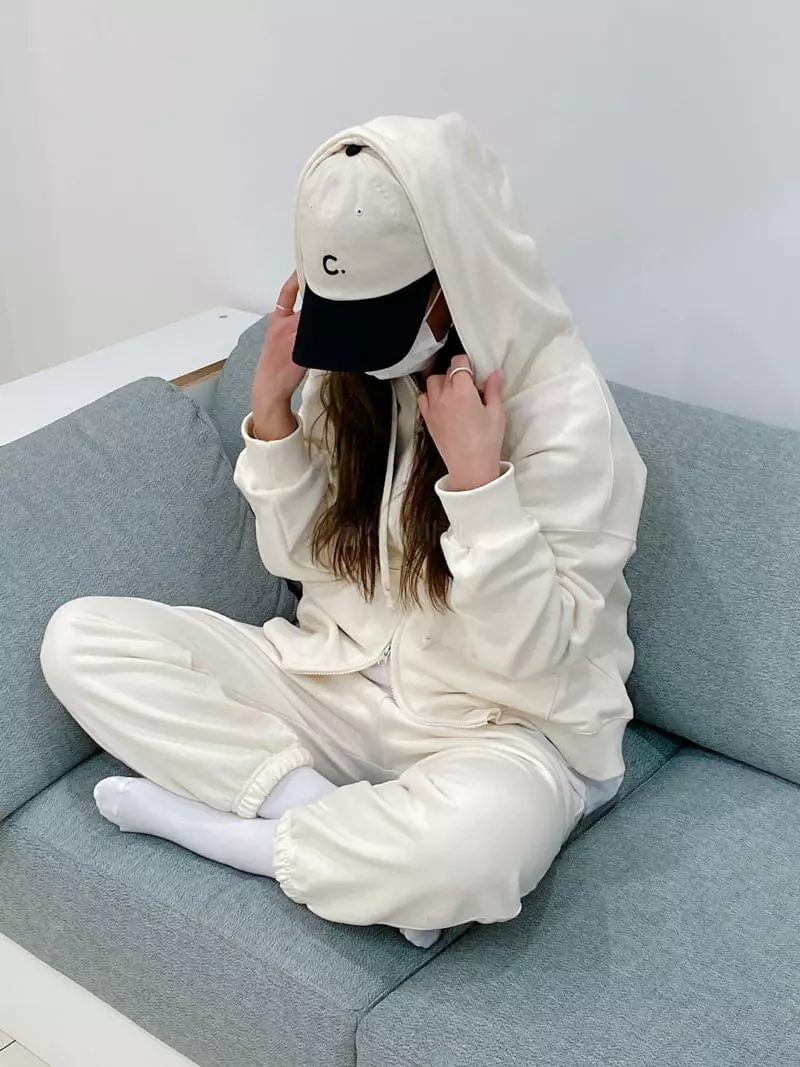 Very - Korean Women Fashion - #momslook - Path Hoody Zip-up - 2
