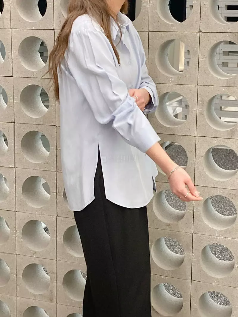 Very - Korean Women Fashion - #momslook - Lozin Tencel Shirt