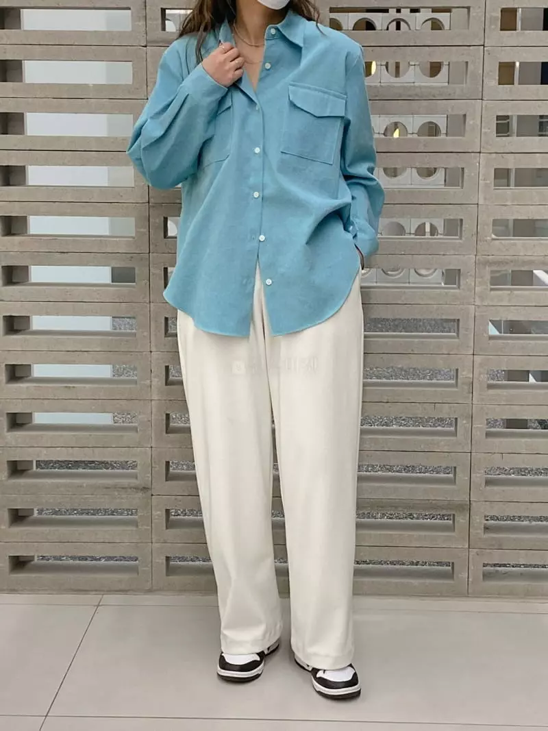 Very - Korean Women Fashion - #restrostyle - Mont Shirt - 3