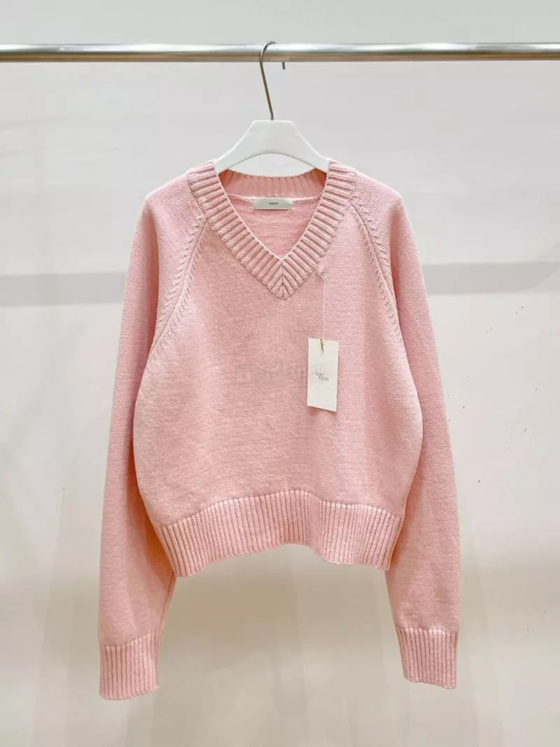 Very - Korean Women Fashion - #restrostyle - Jane V Knit