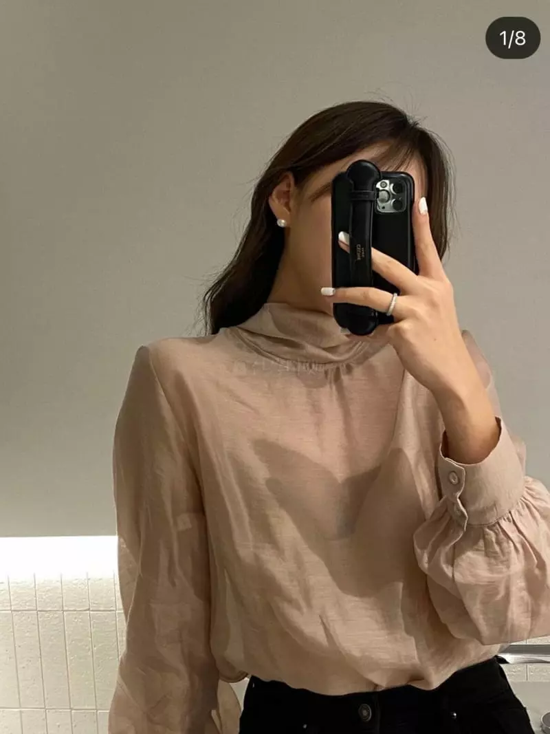 Very - Korean Women Fashion - #restrostyle - Caf Blouse