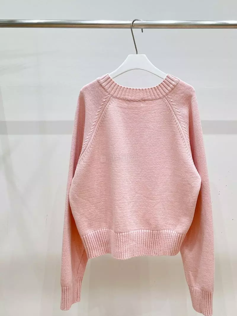 Very - Korean Women Fashion - #romanticstyle - Jane V Knit - 2