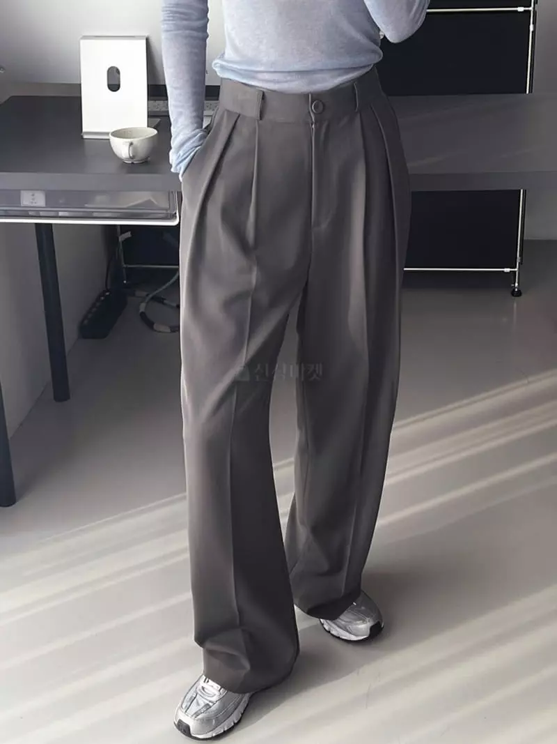 Very - Korean Women Fashion - #shopsmall - Bold Pants