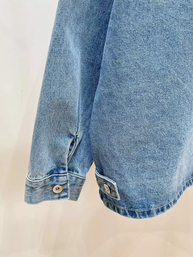 Very - Korean Women Fashion - #vintageinspired - Denim Jacket - 8