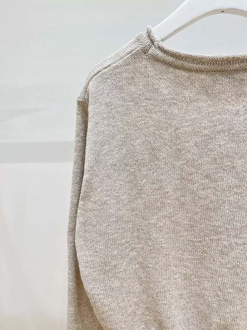 Very - Korean Women Fashion - #womensfashion - Lizen Round Knit - 3