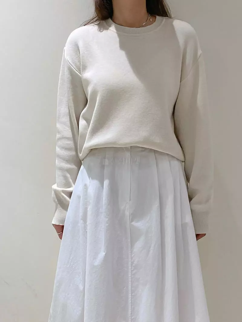 Very - Korean Women Fashion - #womensfashion - Arc Round Knit - 5