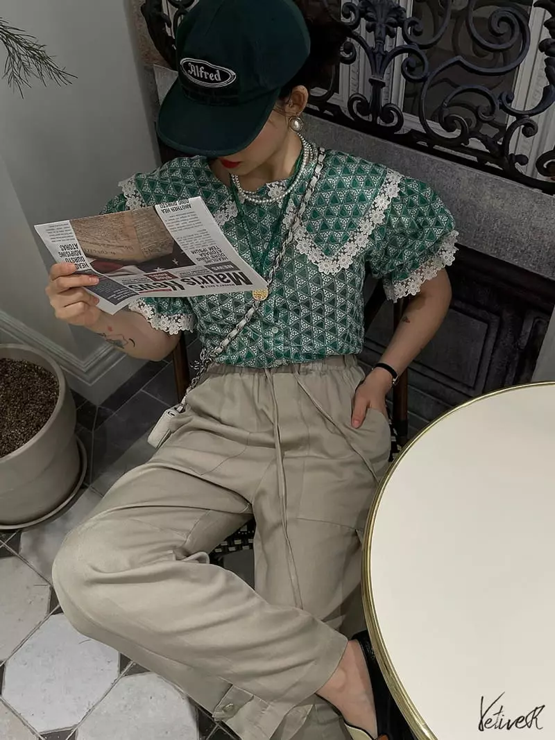 Vetiver - Korean Women Fashion - #womensfashion - Pocket Pants - 4