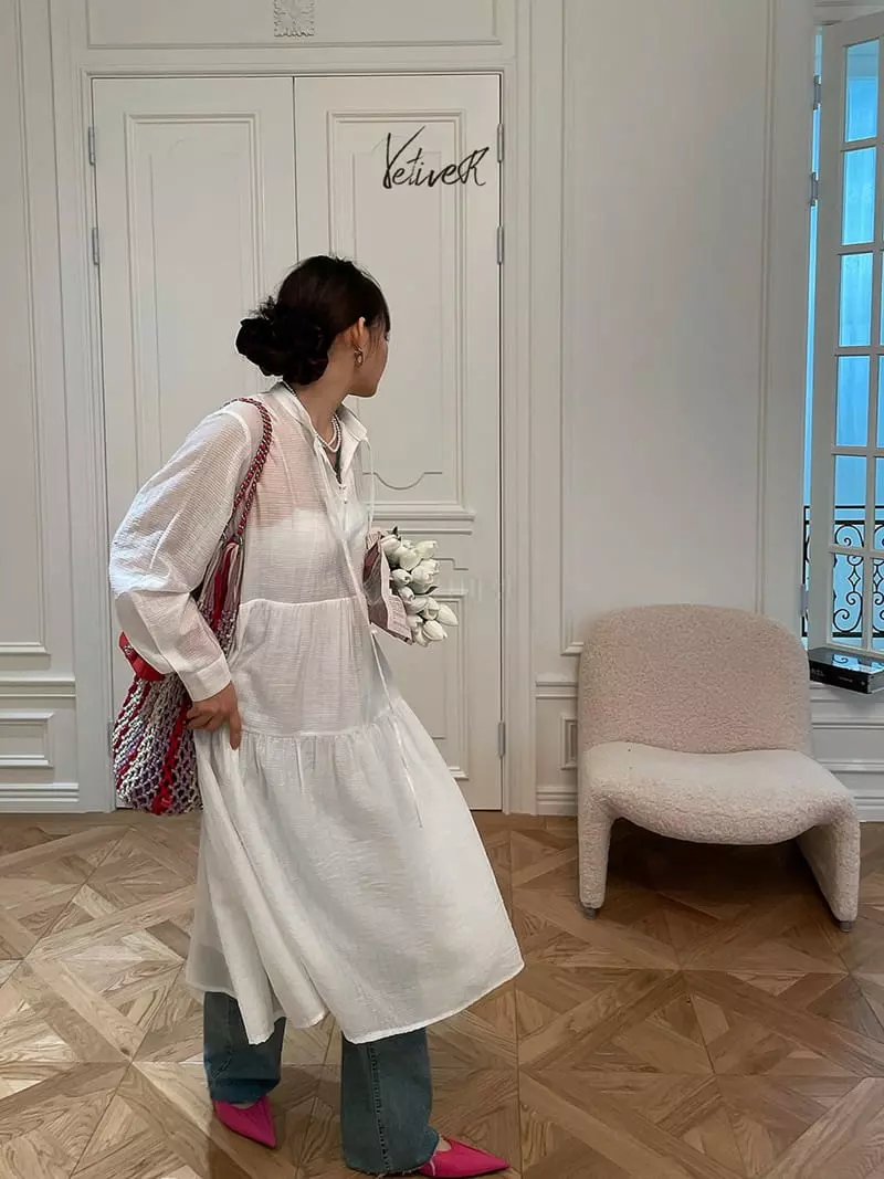 Vetiver - Korean Women Fashion - #momslook - Seattle One-piece - 2