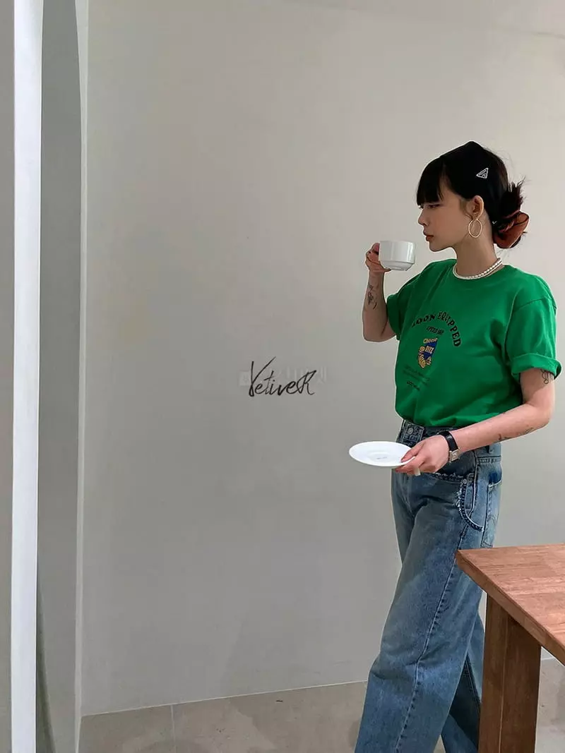 Vetiver - Korean Women Fashion - #thatsdarling - Riz Tee - 3