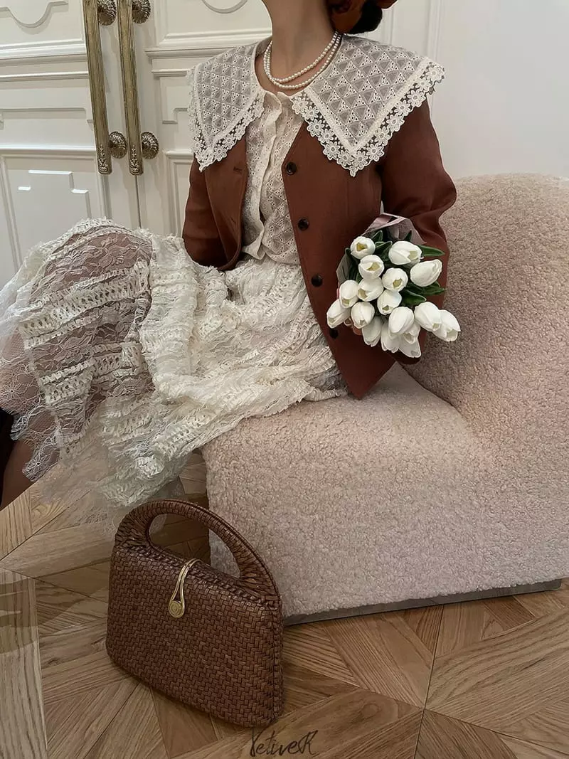 Vetiver - Korean Women Fashion - #vintageinspired - Blooming Skirt