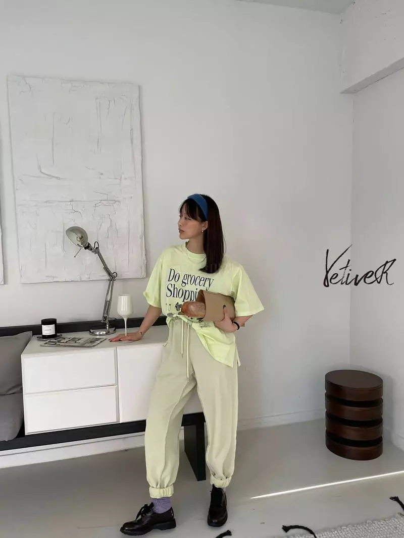 Vetiver - Korean Women Fashion - #vintagekidsstyle - Shopping Tee - 3