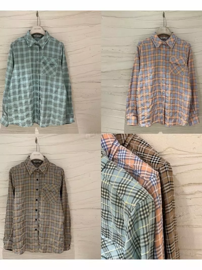 Vetiver - Korean Women Fashion - #womensfashion - Double Collar Shirt - 5