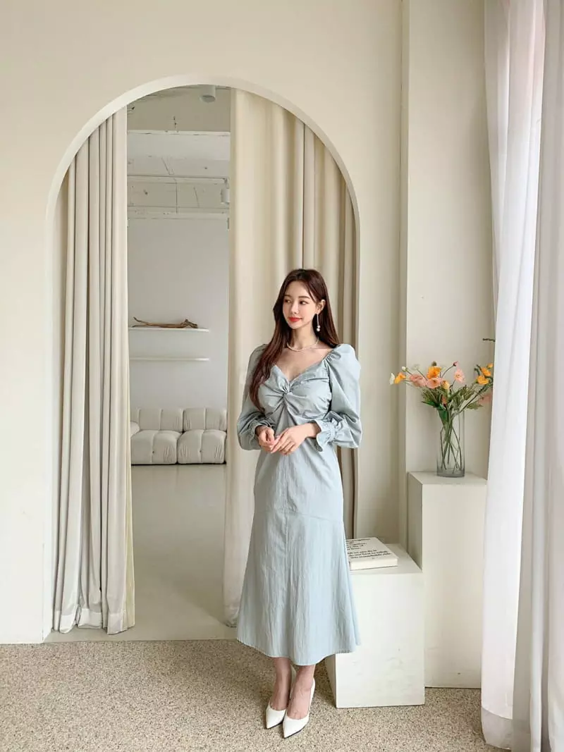 Vincent - Korean Women Fashion - #momslook - Twist One-piece