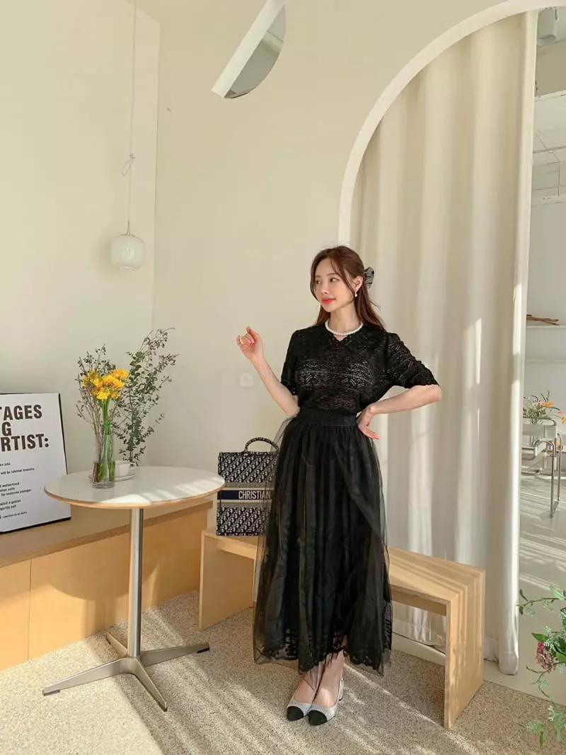 Vincent - Korean Women Fashion - #momslook - Dia Skirt - 3