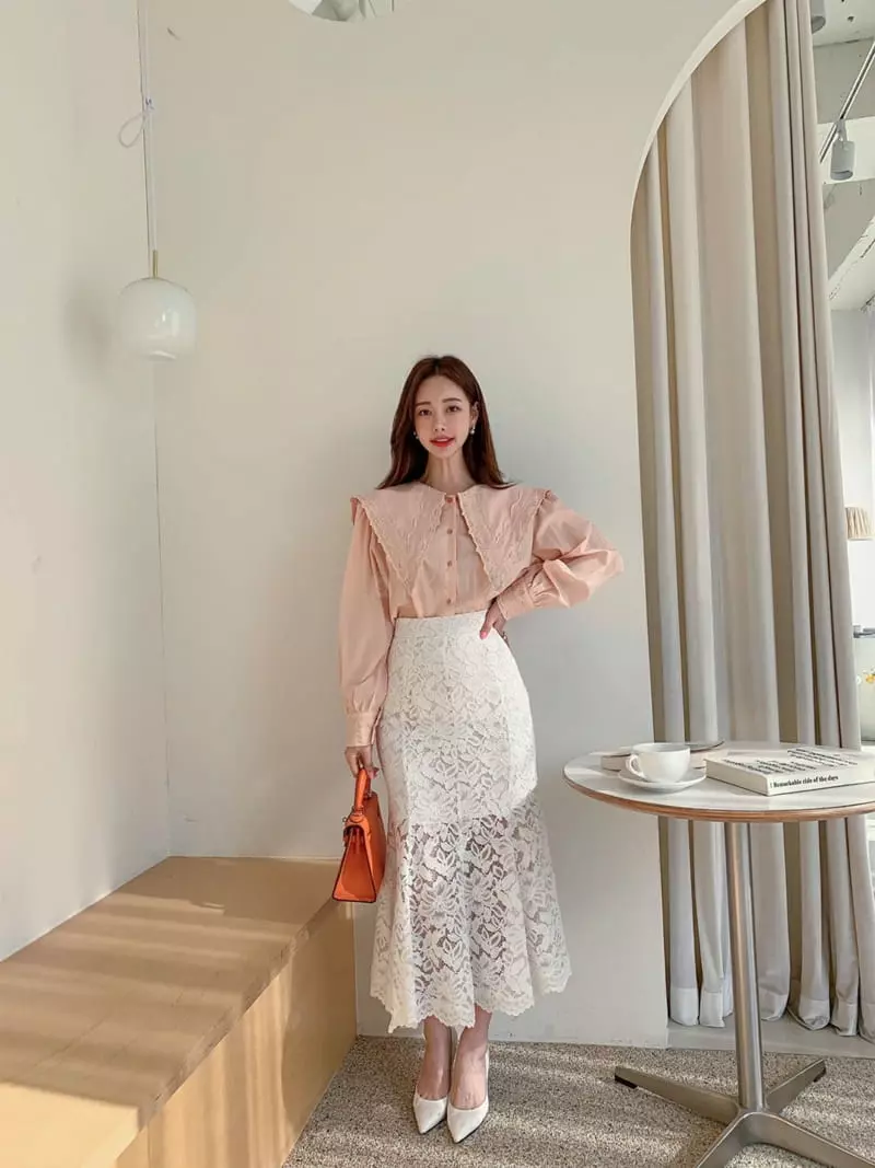 Vincent - Korean Women Fashion - #momslook - Jenny Skirt - 2