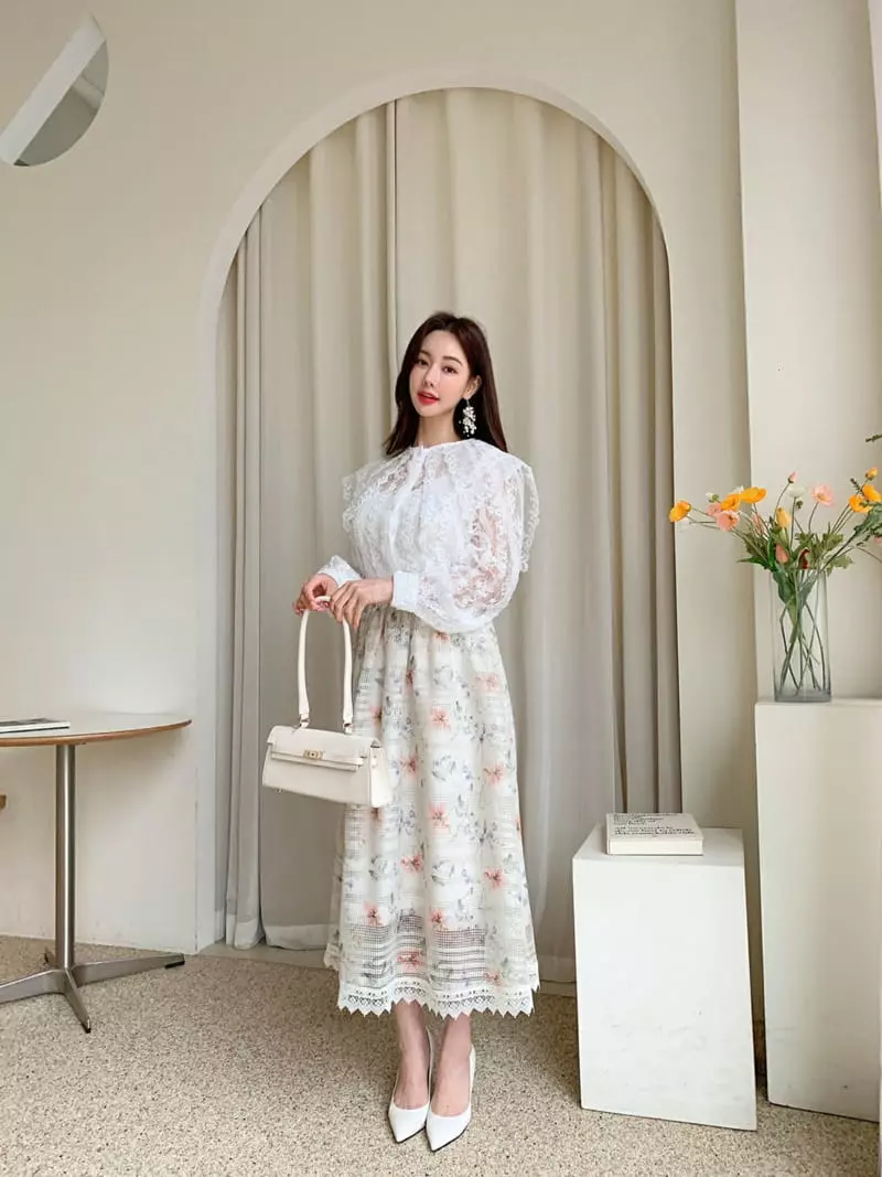Vincent - Korean Women Fashion - #romanticstyle - Marie Skirt - 2