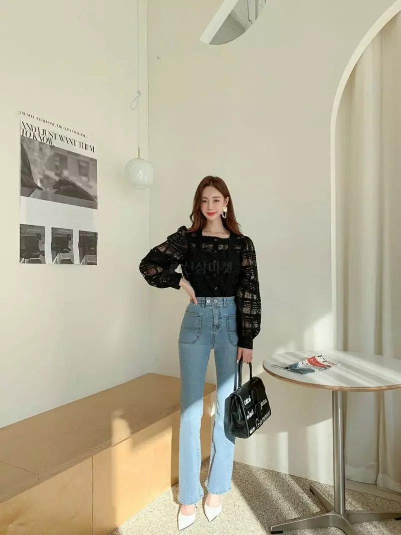 Vincent - Korean Women Fashion - #womensfashion - Band Bootscut - 3