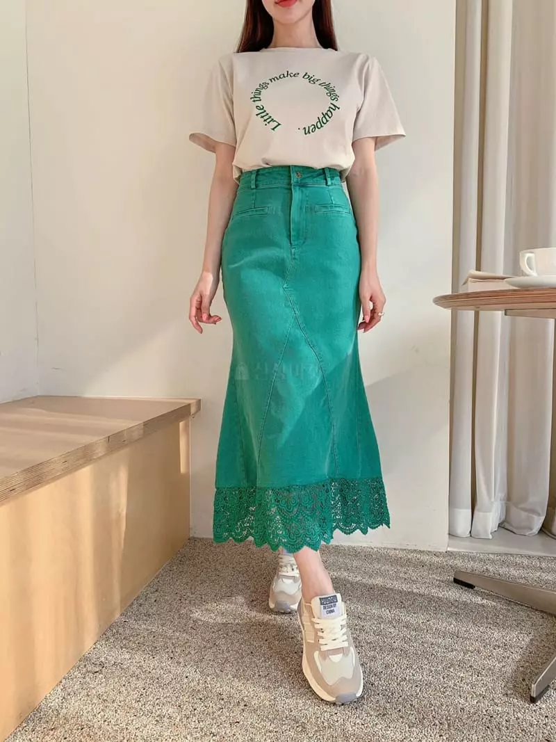 Vincent - Korean Women Fashion - #womensfashion - Apple Skirt - 2