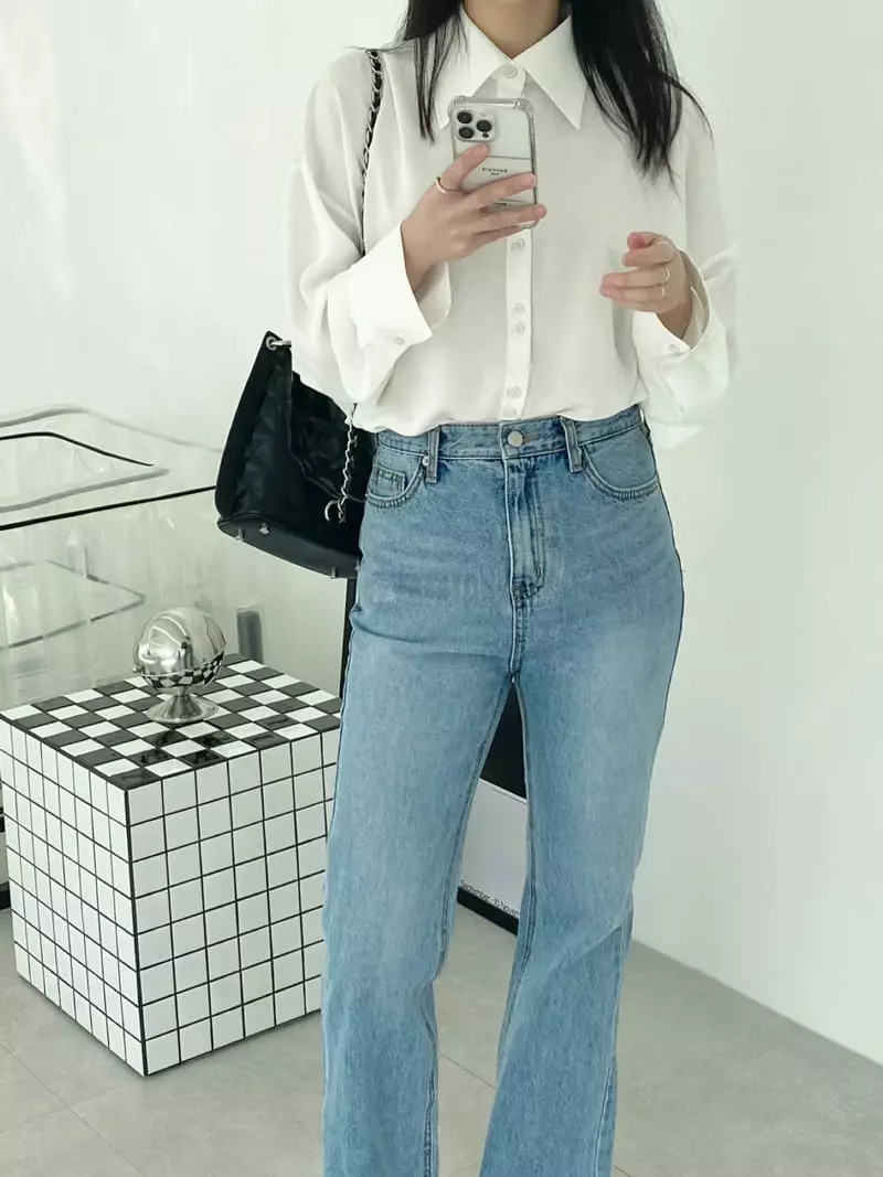 Winsome - Korean Women Fashion - #momslook - Chick Shirt - 2