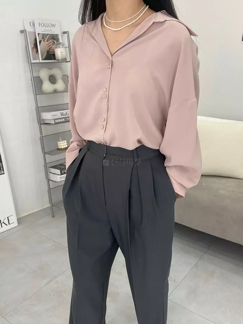 Winsome - Korean Women Fashion - #momslook - Chick Shirt - 6