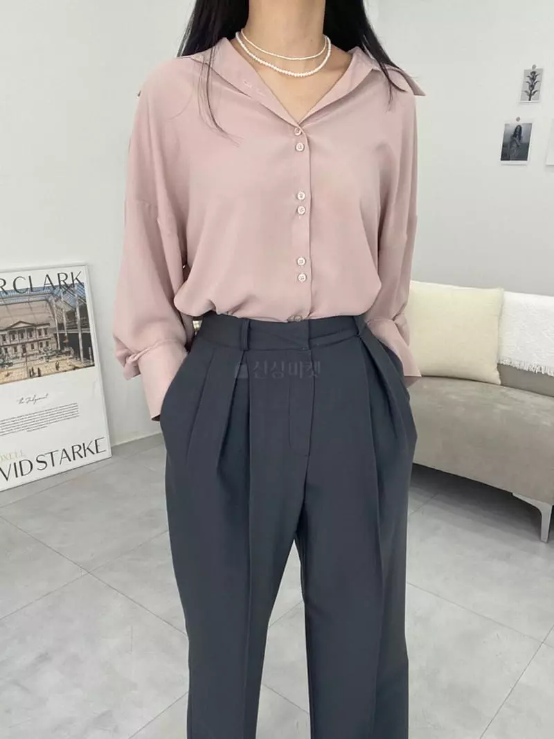 Winsome - Korean Women Fashion - #momslook - Chick Shirt - 8