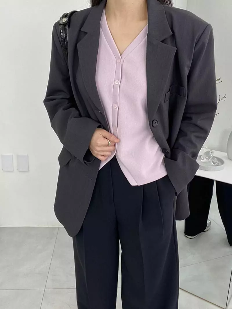 Winsome - Korean Women Fashion - #momslook - Palace Cardigan - 3