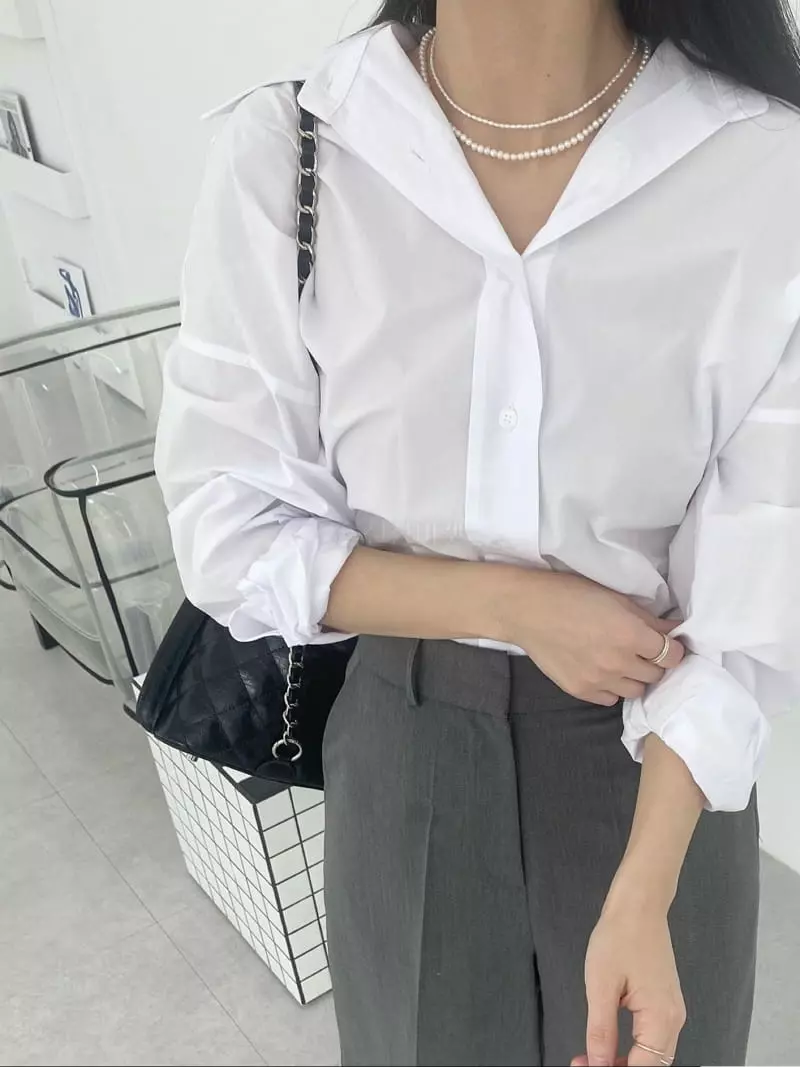 Winsome - Korean Women Fashion - #romanticstyle - Miw Shirt