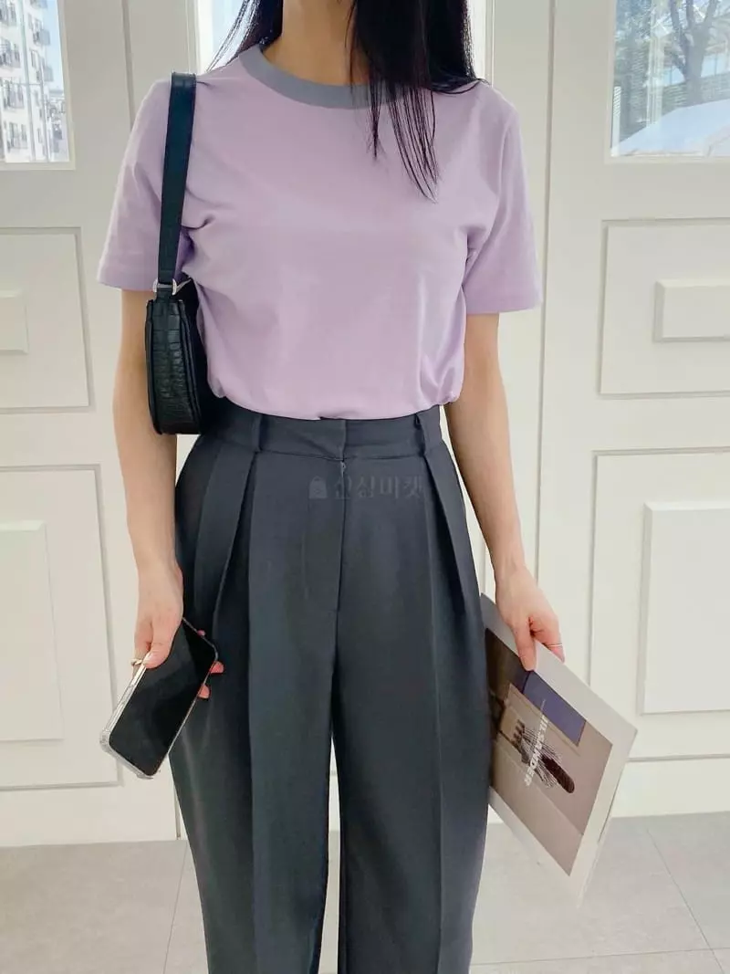 Winsome - Korean Women Fashion - #romanticstyle - Luming Tee - 4