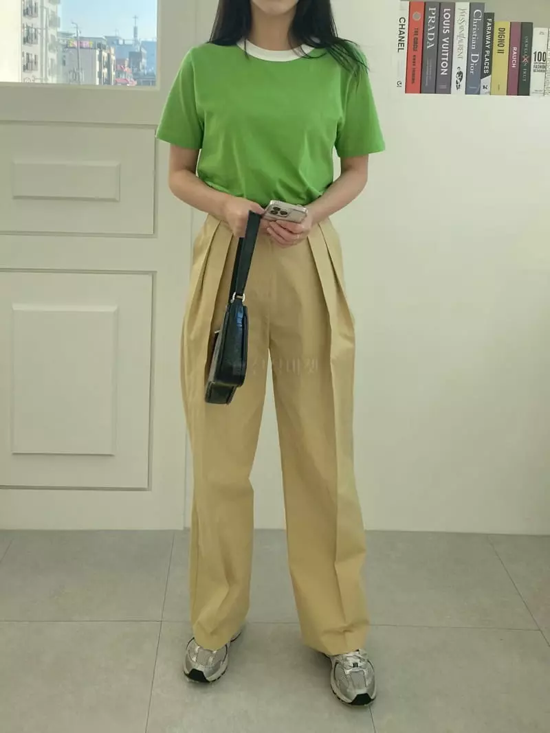 Winsome - Korean Women Fashion - #womensfashion - Sand Pants - 5