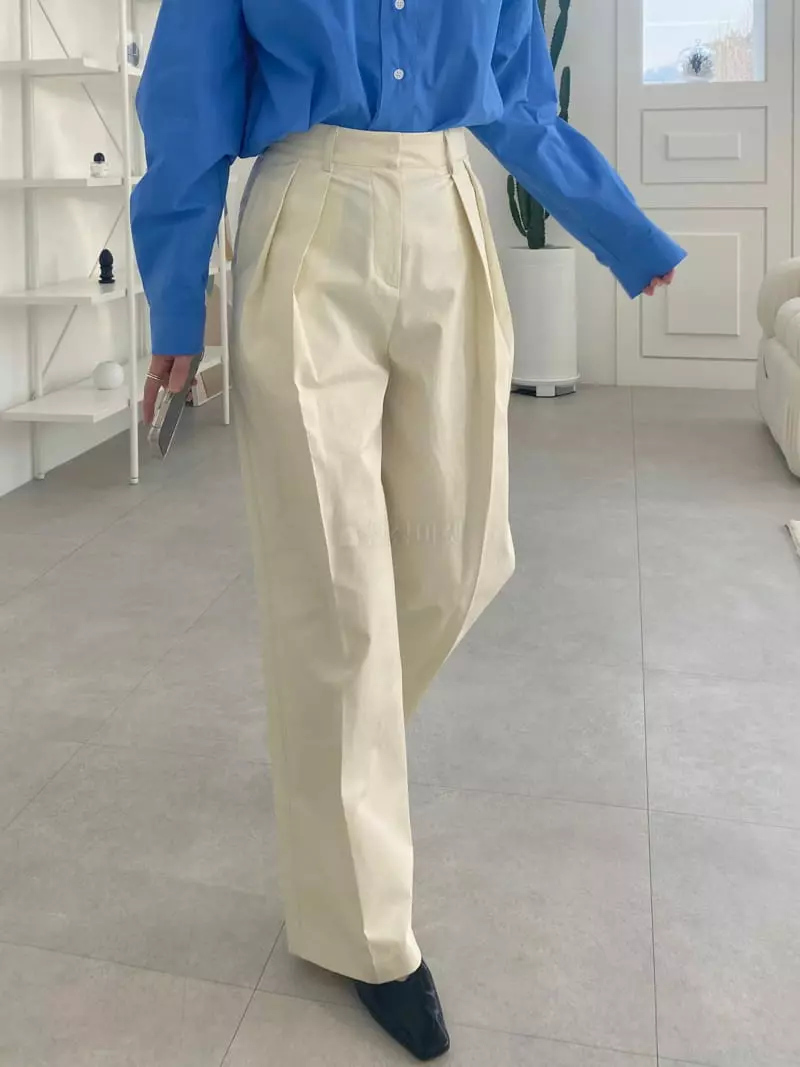 Winsome - Korean Women Fashion - #womensfashion - Sand Pants - 7