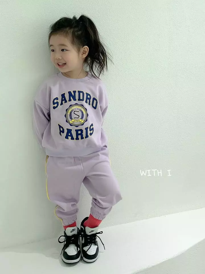 With I - Korean Children Fashion - #Kfashion4kids - Sandro Top Bottom Set - 8