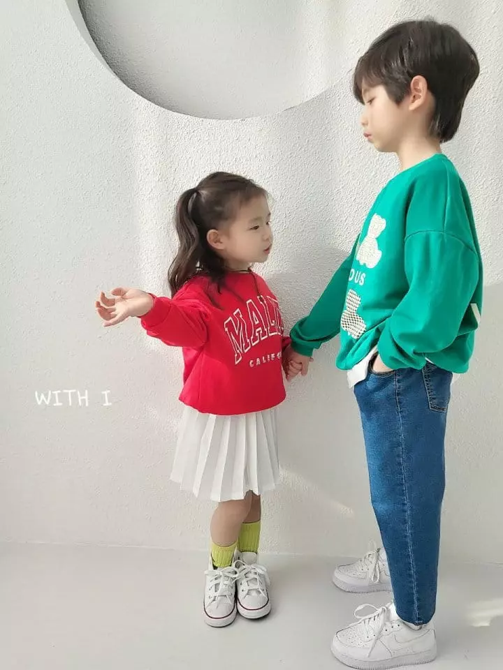 With I - Korean Children Fashion - #childofig - Malibu Sweatshirt - 8