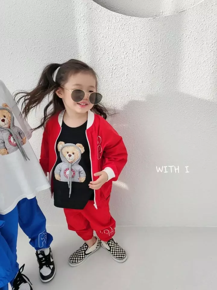 With I - Korean Children Fashion - #childofig - Bear Tee - 5