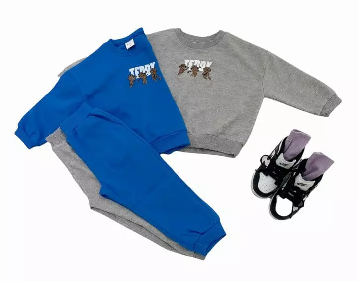 With I - Korean Children Fashion - #childrensboutique - Teddy Top Bottom Set - 7
