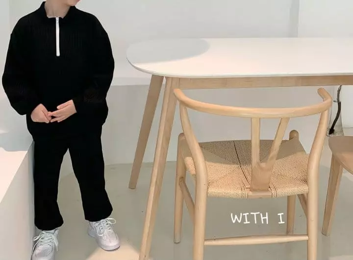 With I - Korean Children Fashion - #childofig - Wrinkle Anorak Top Bottom Set - 4