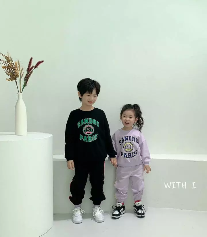 With I - Korean Children Fashion - #designkidswear - Sandro Top Bottom Set - 2