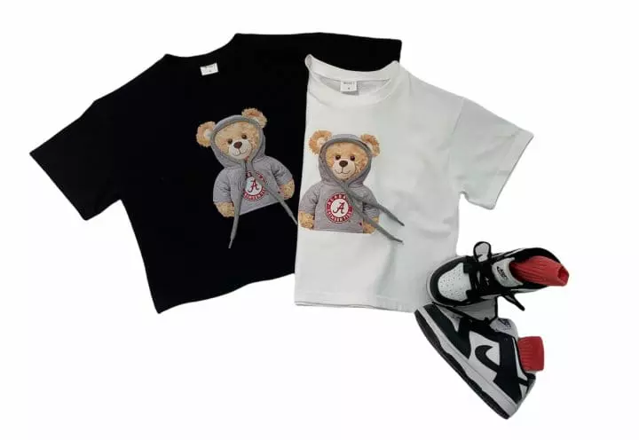 With I - Korean Children Fashion - #designkidswear - Bear Tee - 8