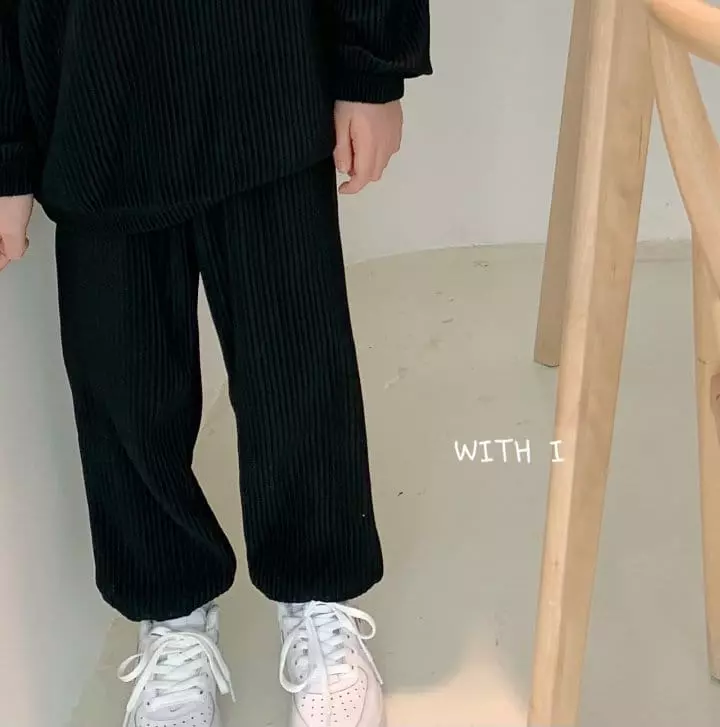 With I - Korean Children Fashion - #fashionkids - Wrinkle Anorak Top Bottom Set - 7