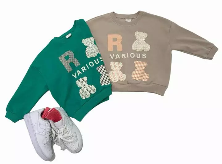 With I - Korean Children Fashion - #fashionkids - Bear Sweatshirt - 9