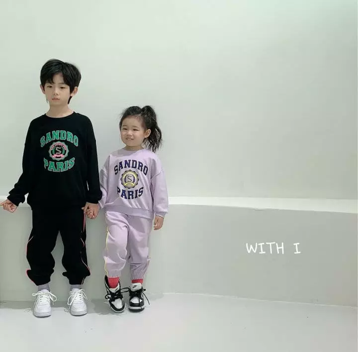 With I - Korean Children Fashion - #kidsshorts - Sandro Top Bottom Set - 5
