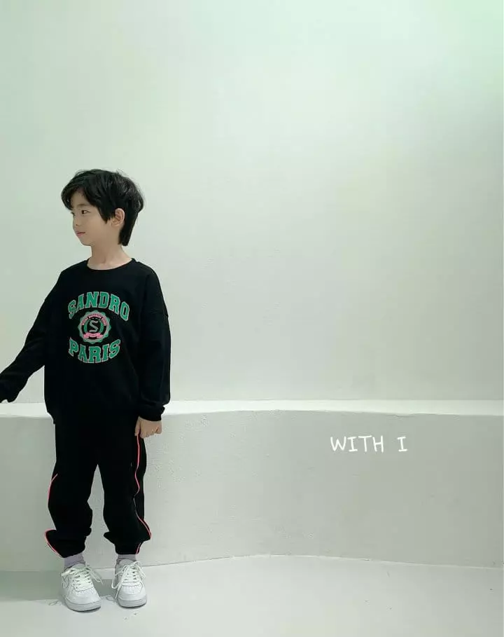 With I - Korean Children Fashion - #kidsstore - Sandro Top Bottom Set - 6