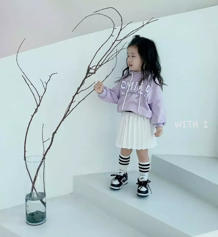 With I - Korean Children Fashion - #kidsstore - Smile Hoody Tee - 3