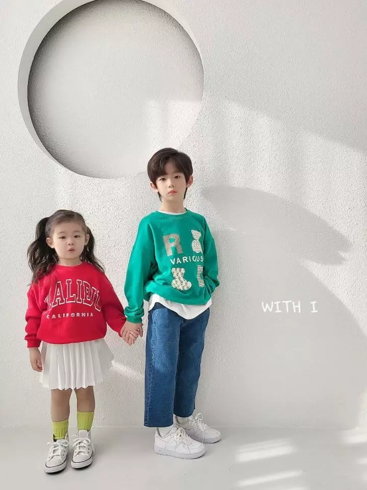With I - Korean Children Fashion - #kidsstore - Malibu Sweatshirt