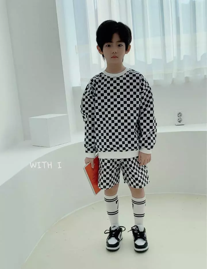 With I - Korean Children Fashion - #kidzfashiontrend - Sharp Top Bottom Set - 8