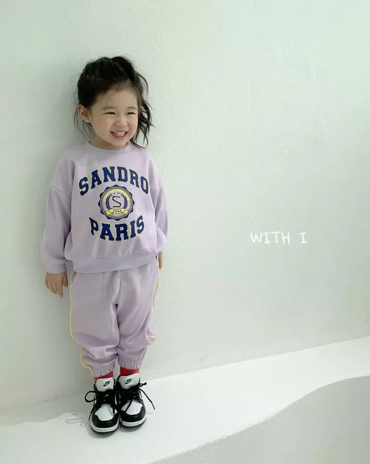 With I - Korean Children Fashion - #kidzfashiontrend - Sandro Top Bottom Set - 7