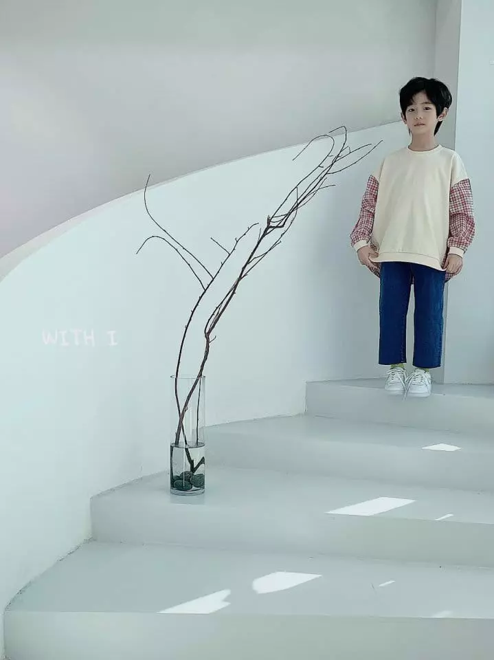 With I - Korean Children Fashion - #littlefashionista - Sharp Sweatshirt - 5