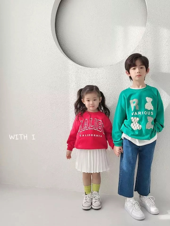 With I - Korean Children Fashion - #Kfashion4kids - Malibu Sweatshirt - 4