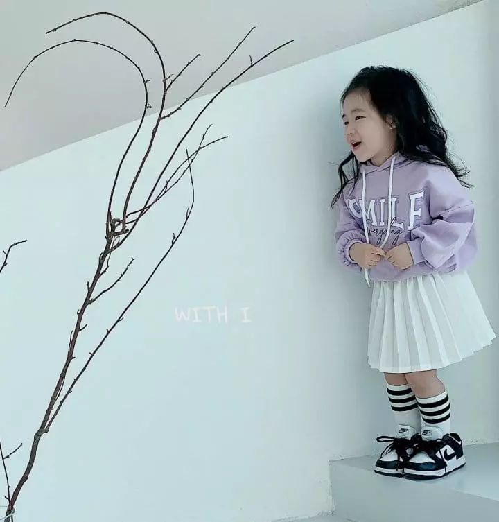 With I - Korean Children Fashion - #magicofchildhood - Smile Hoody Tee - 7
